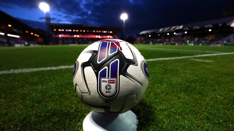 The opening weekend of games for the English Football League are set to be shown live in August. Pic: PA