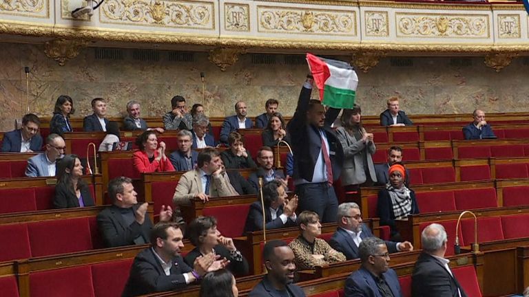 Sébastien Delogu is a member of the left-wing party La France Insoumise.