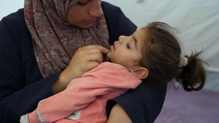 Child with rare genetic disorder trapped in Gaza | Israel-Hamas War