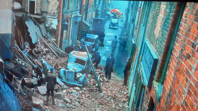 Grimsby recently doubled up for wartime London in the Netflix drama Bodies