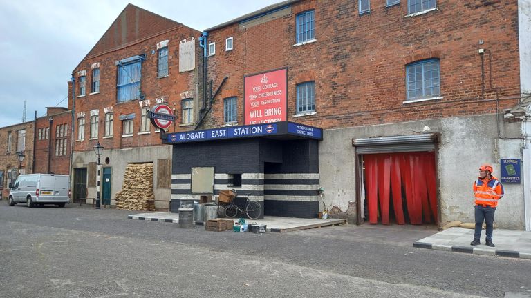 Grimsby has plans to become a go-to location for filmmakers - and recently doubled up for wartime London in the Netflix drama Bodies