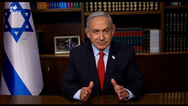 Netanyahu says 'a reward for terrorism will not bring peace'
