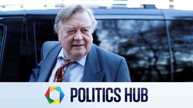 British Conservative Member of Parliament (MP) Kenneth Clarke, arrives at television studios in Milbank, central London, Britain December 11, 2018.REUTERS/Henry Nicholls