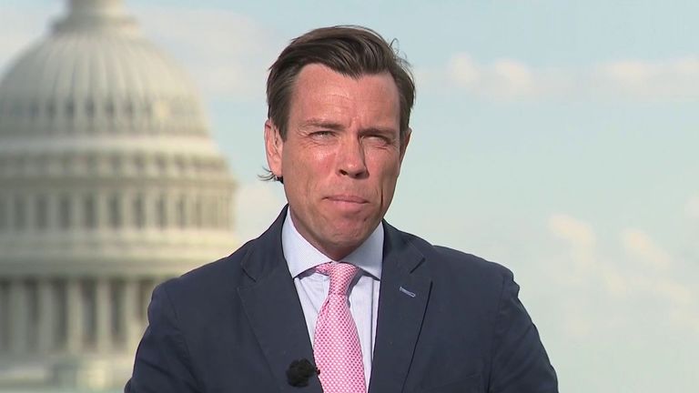 Sky News' US correspondent Mark Stone in Washington DC.