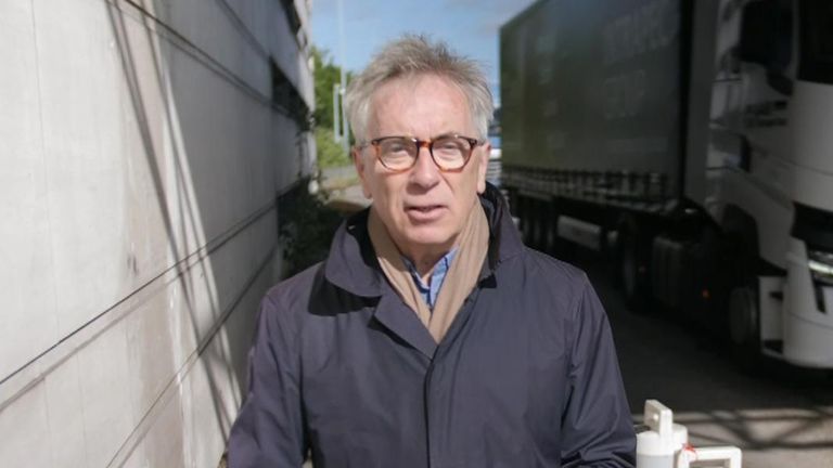Martin Brunt is at a tollbooth in Normandy where a fatal ambush was carried out