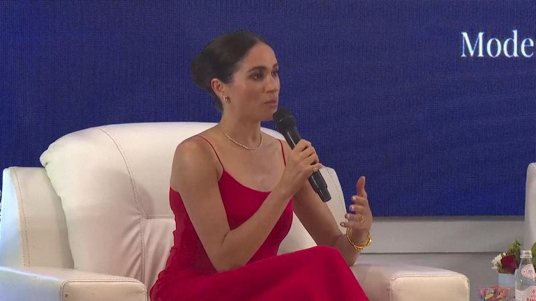 Meghan speaks with Nigerian women about ‘returning home’ during Abuja visit
