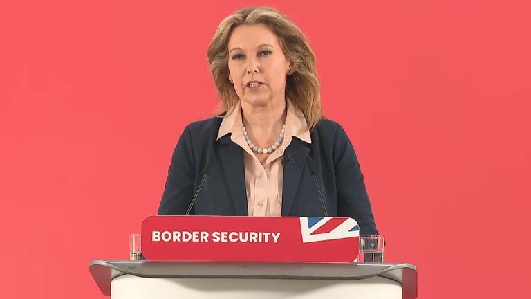 Natalie Elphicke, who defected from the Conservatives to Labour