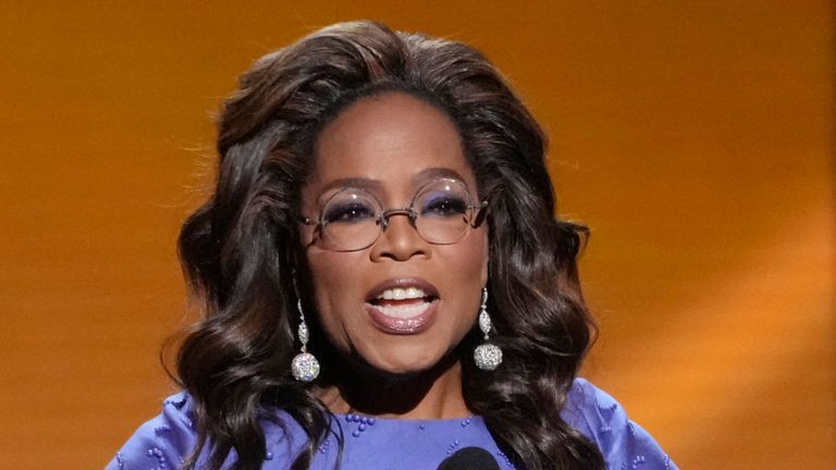 Oprah Winfrey speaks of 'biggest regret' as she opens up about weight loss  struggles | Ents & Arts News | Sky News