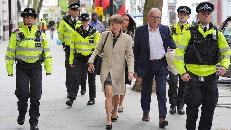 PABest Former Post Office boss Paula Vennells arrives to give her second day of evidence to the Post Office Horizon IT inquiry at Aldwych House, central London.  Photo date: Thursday, May 23, 2024.