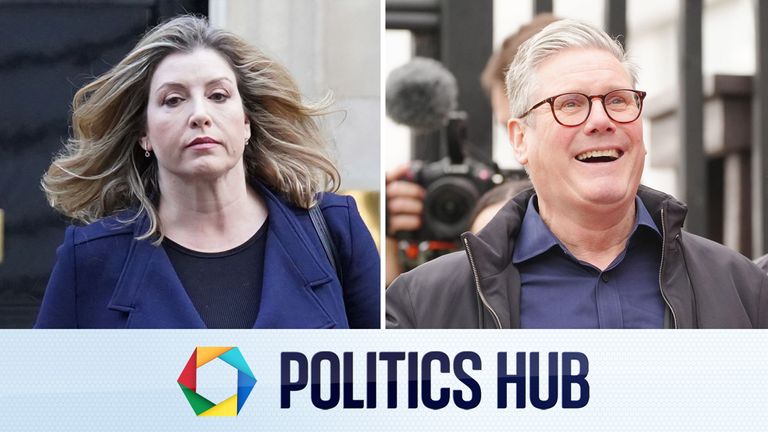 Penny Mordaunt and Keir Starmer
