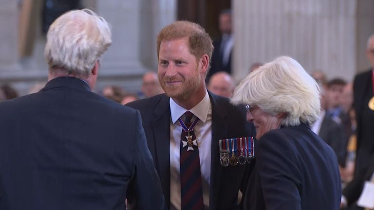 Prince Harry attends Invictus Games event
