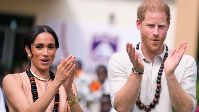 Meghan, Duchess of Sussex, says Nigeria is ‘my country’ on visit with Prince Harry | World News