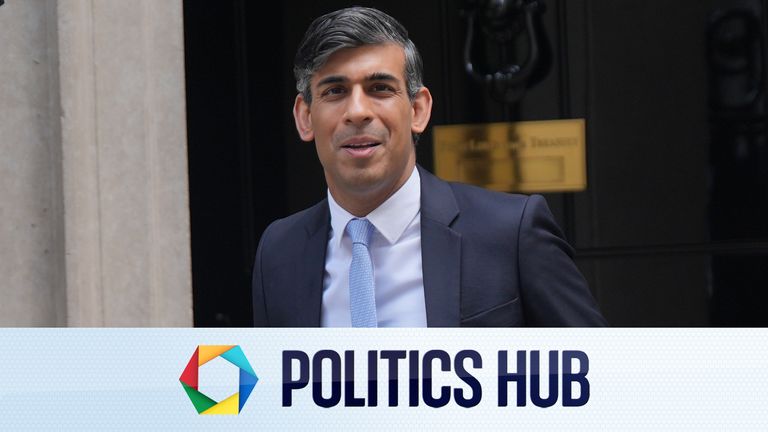Pic: Yui Mok/PA 
Prime Minister Rishi Sunak departs 10 Downing Street, London, to attend Prime Minister's Questions at the Houses of Parliament.  Picture date: Wednesday May 15, 2024. PA Photo. Photo credit should read: Yui Mok/PA Wire 