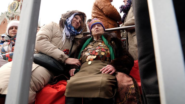 Antonina Korolyova, 102-year-old veteran 