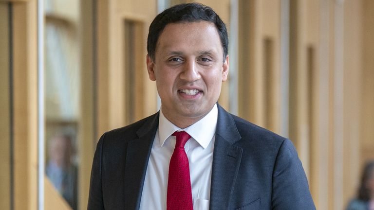 Scottish Labour leader Anas Sarwar arrives for First Minster&#39;s Questions at the Scottish Parliament in Holyrood, Edinburgh. Picture date: Thursday May 4, 2023.