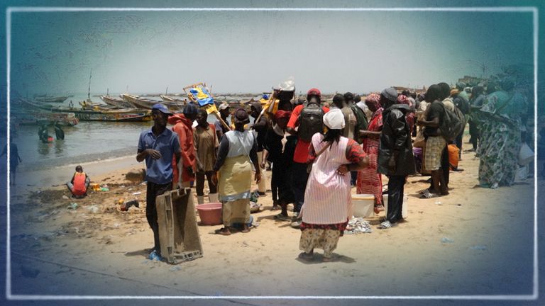 Senegal migrants