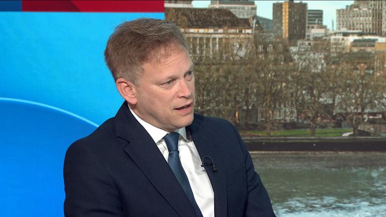 Grant Shapps talks to  Trevor Phillips about the infected blood scandal