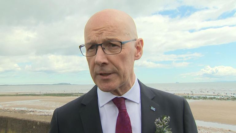 First Minister of Scotland John Swinney