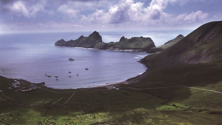 Village Bay. Pic: National Trust for Scotland