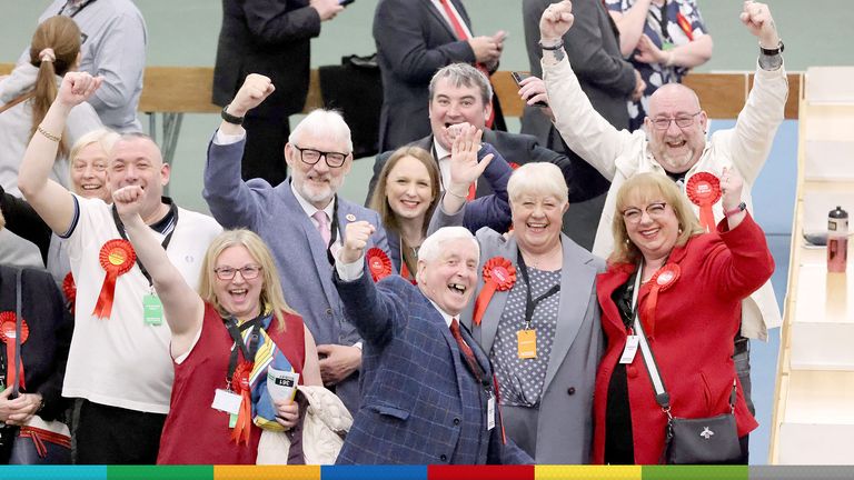 Labour celebrate victory in Sunderland
Pic: North News