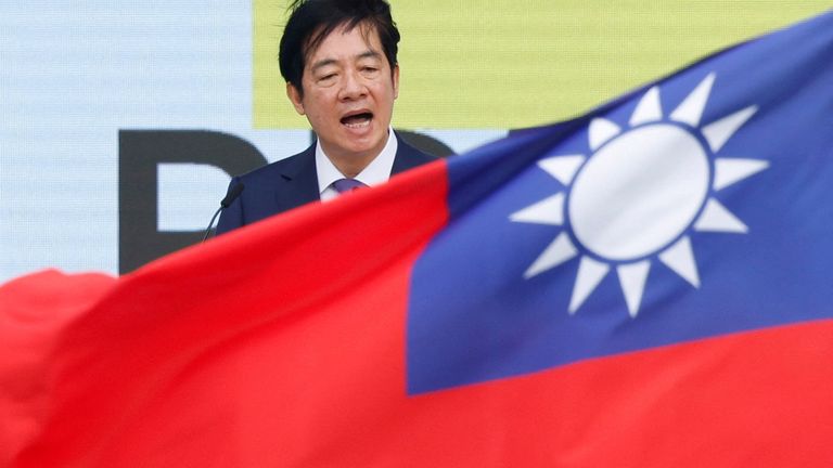 Lai Ching-te has just become Taiwan&#39;s new leader. Pic: Reuters