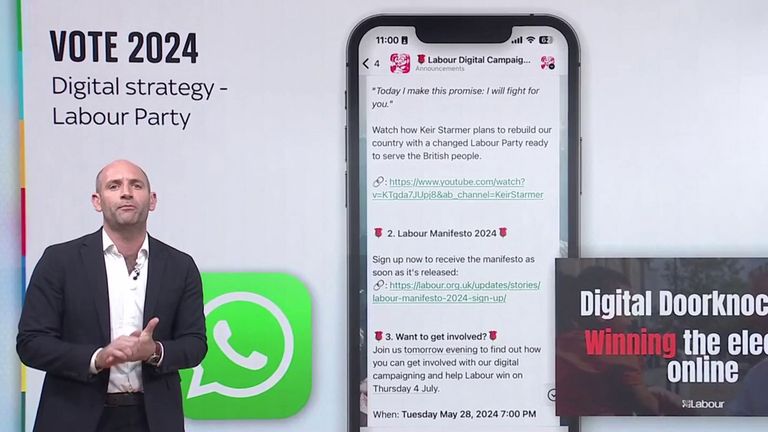 Tom Cheshire look at how the parties are doing in their social media campaigning.