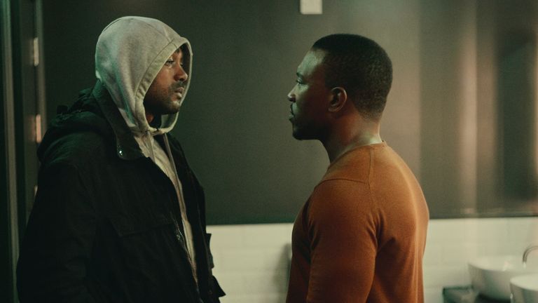 Top Boy S3. Kane Roninson as Sully and  Ashley Walters as Dushane  in Top Boy S3 .Cr. Courtesy of Netflix .. 2023
