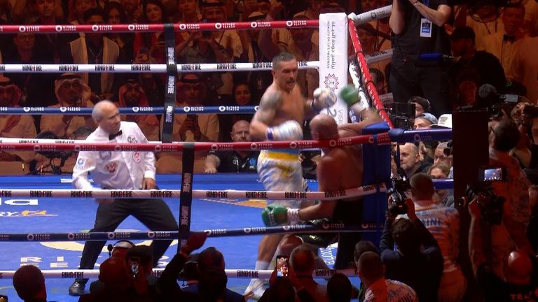 Usyk beats Tyson Fury and becomes undisputed world champion