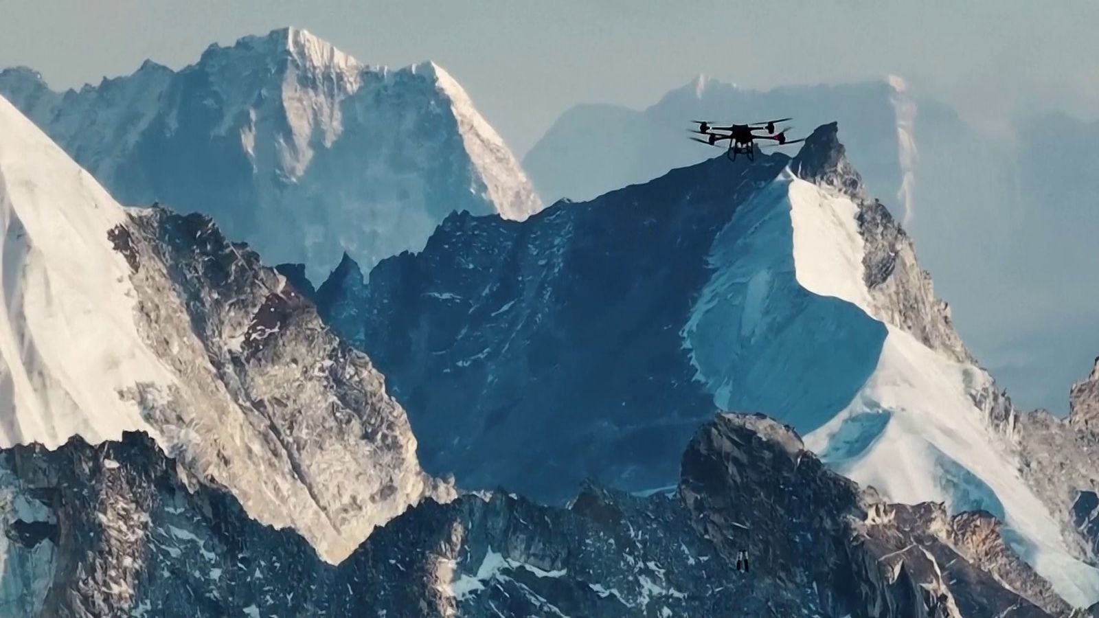 Mount Everest: First ever drone delivery brings oxygen tanks to Camp 1 ...