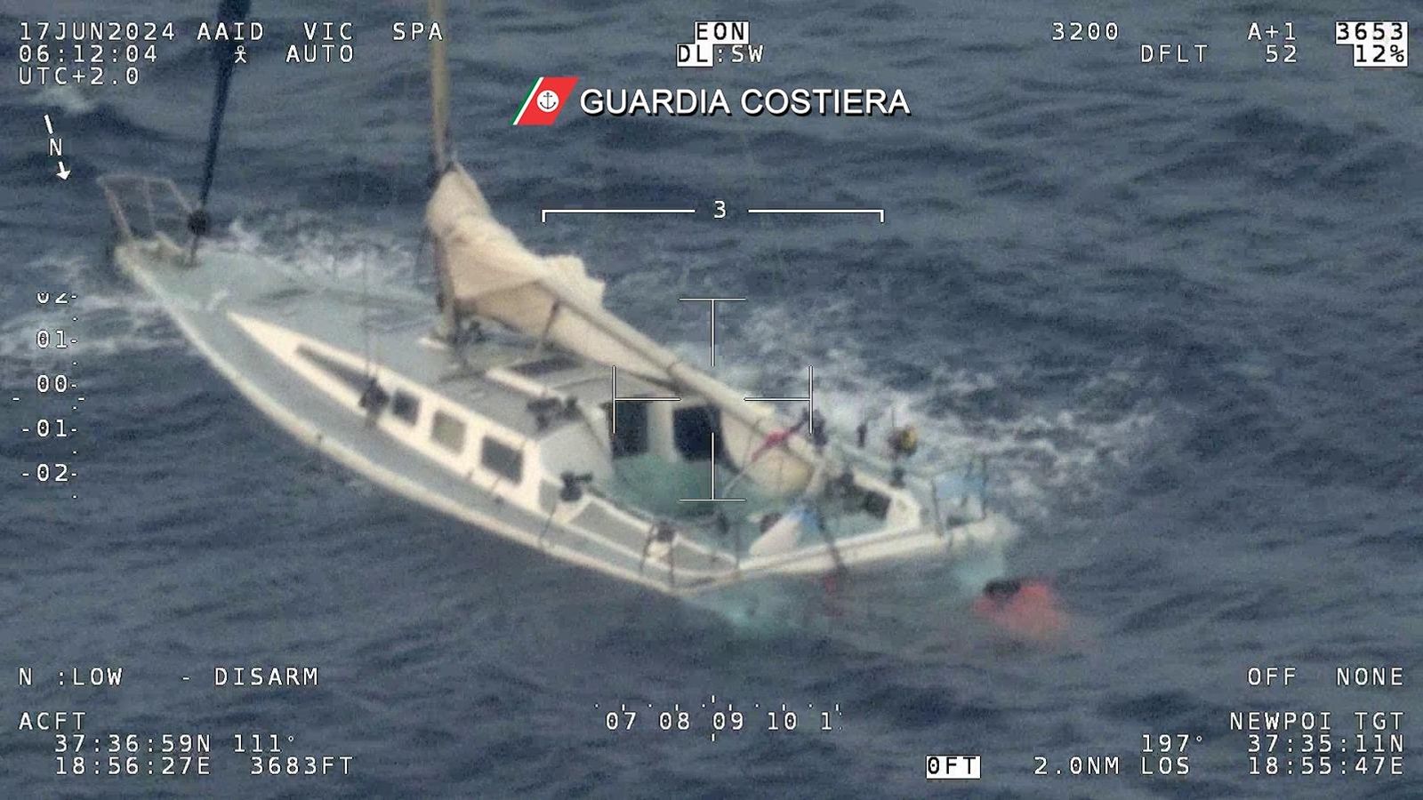 11 people dead and dozens missing after two shipwrecks off coast of Italy