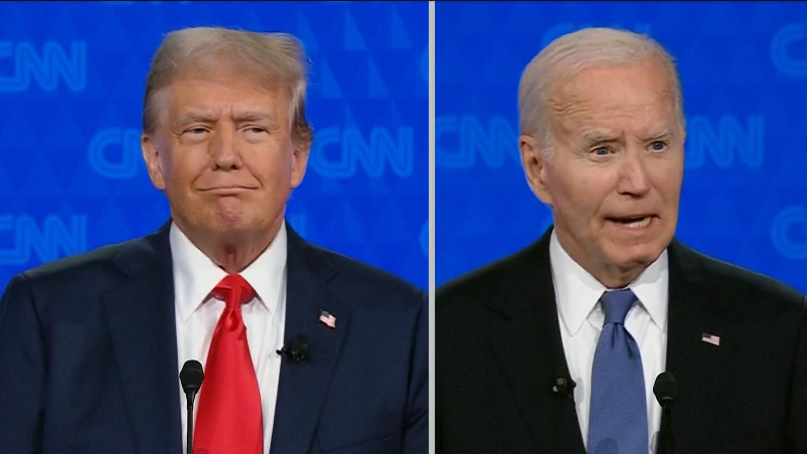 Donald Trump and Joe Biden: The key moments in the first US presidential election debate