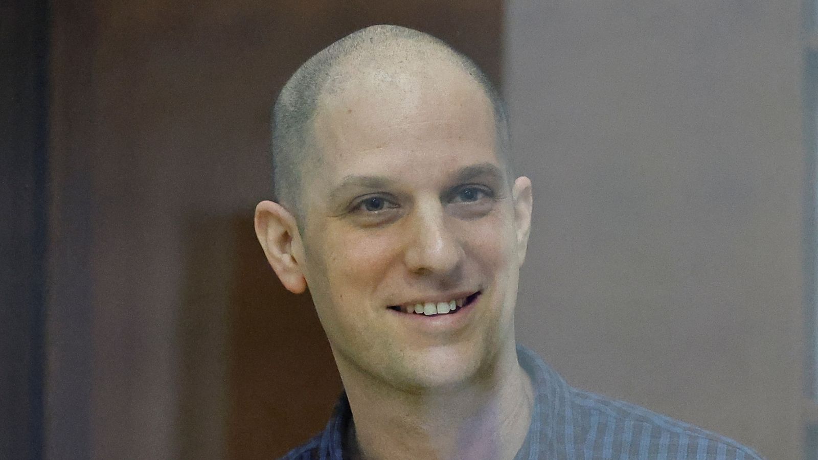 Evan Gershkovich: US journalist seen ahead of trial in Russia
