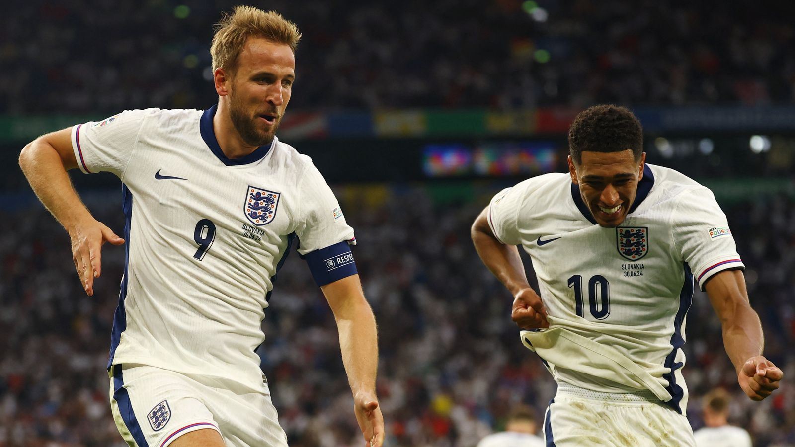 England produce dramatic comeback against Slovakia to book Euro 2024 quarter-final spot