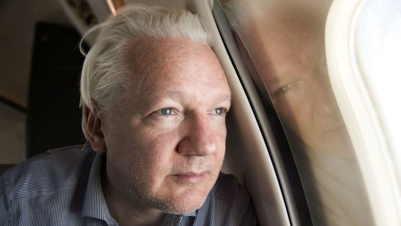 Julian Assange flies out of UK on 0,000 private jet after being freed in US plea deal