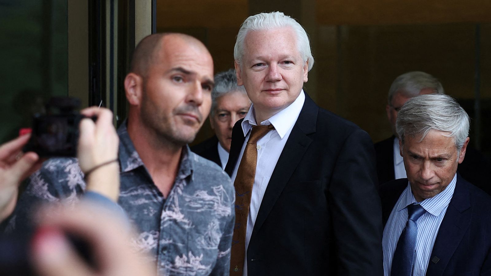 Julian Assange formally admits spying charge as part of a plea deal with US authorities