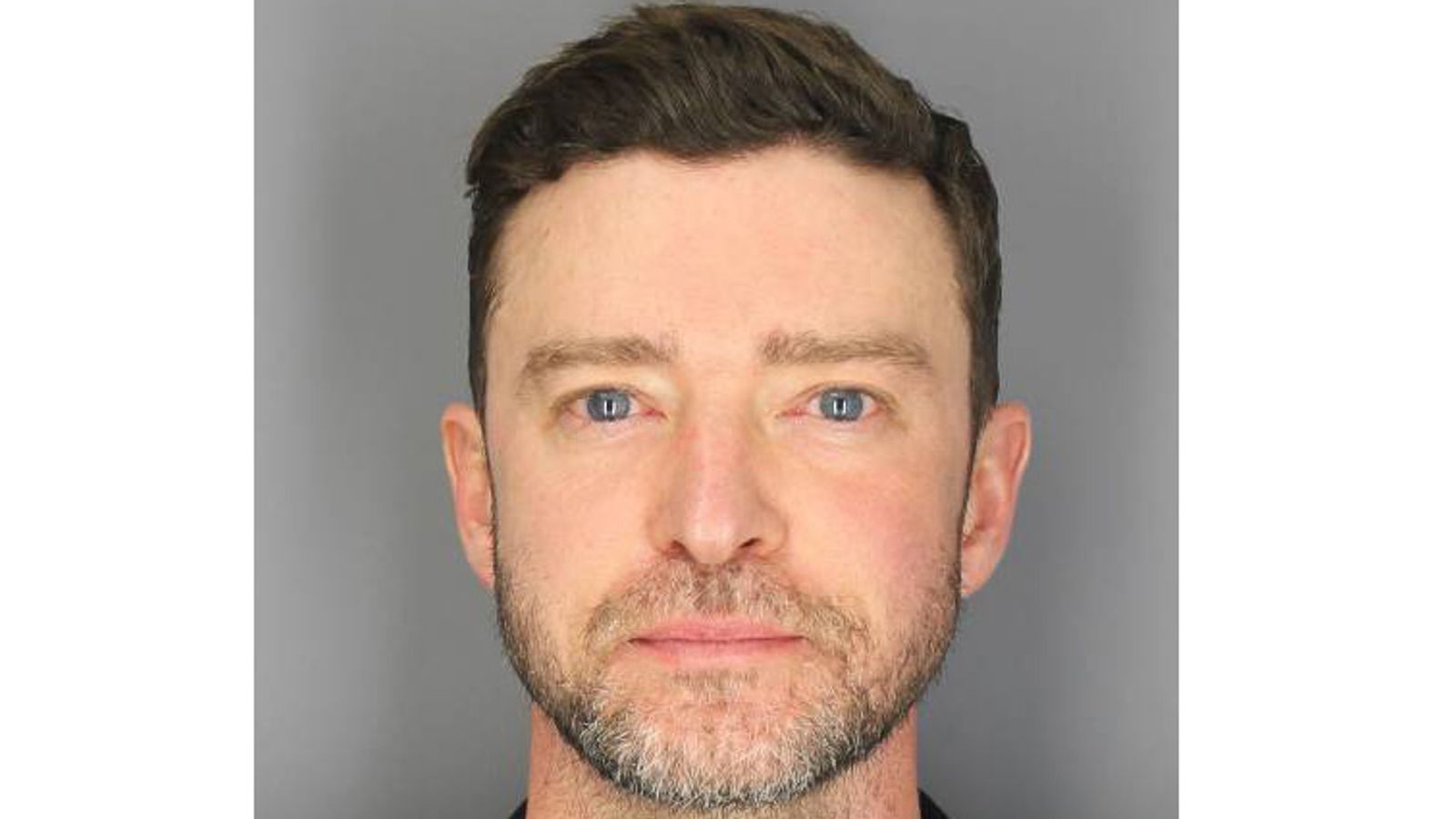 Justin Timberlake's mugshot released after his arrest