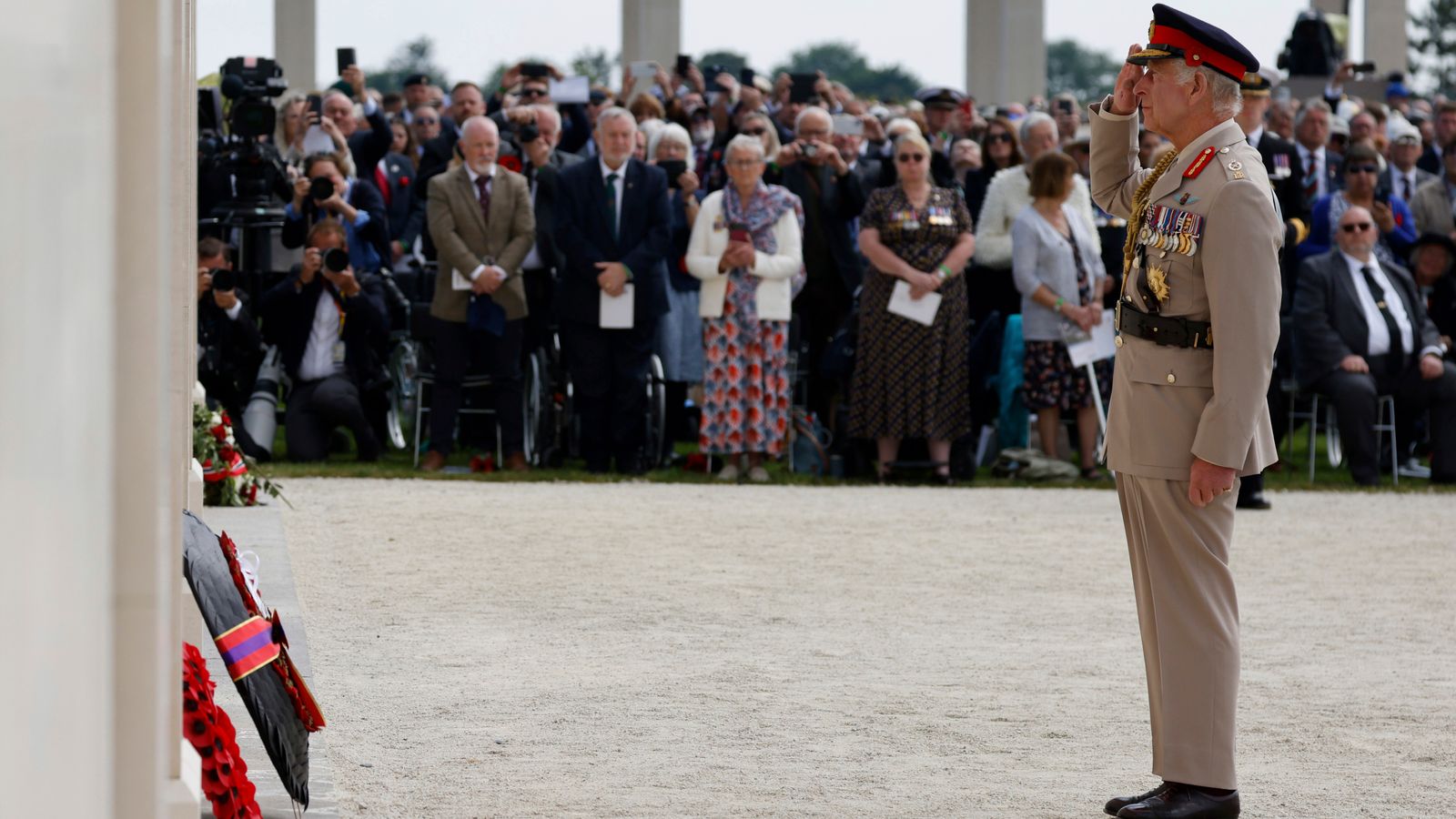 D-Day: King praises veterans as world leaders meet WW2 survivors at Normandy anniversary events