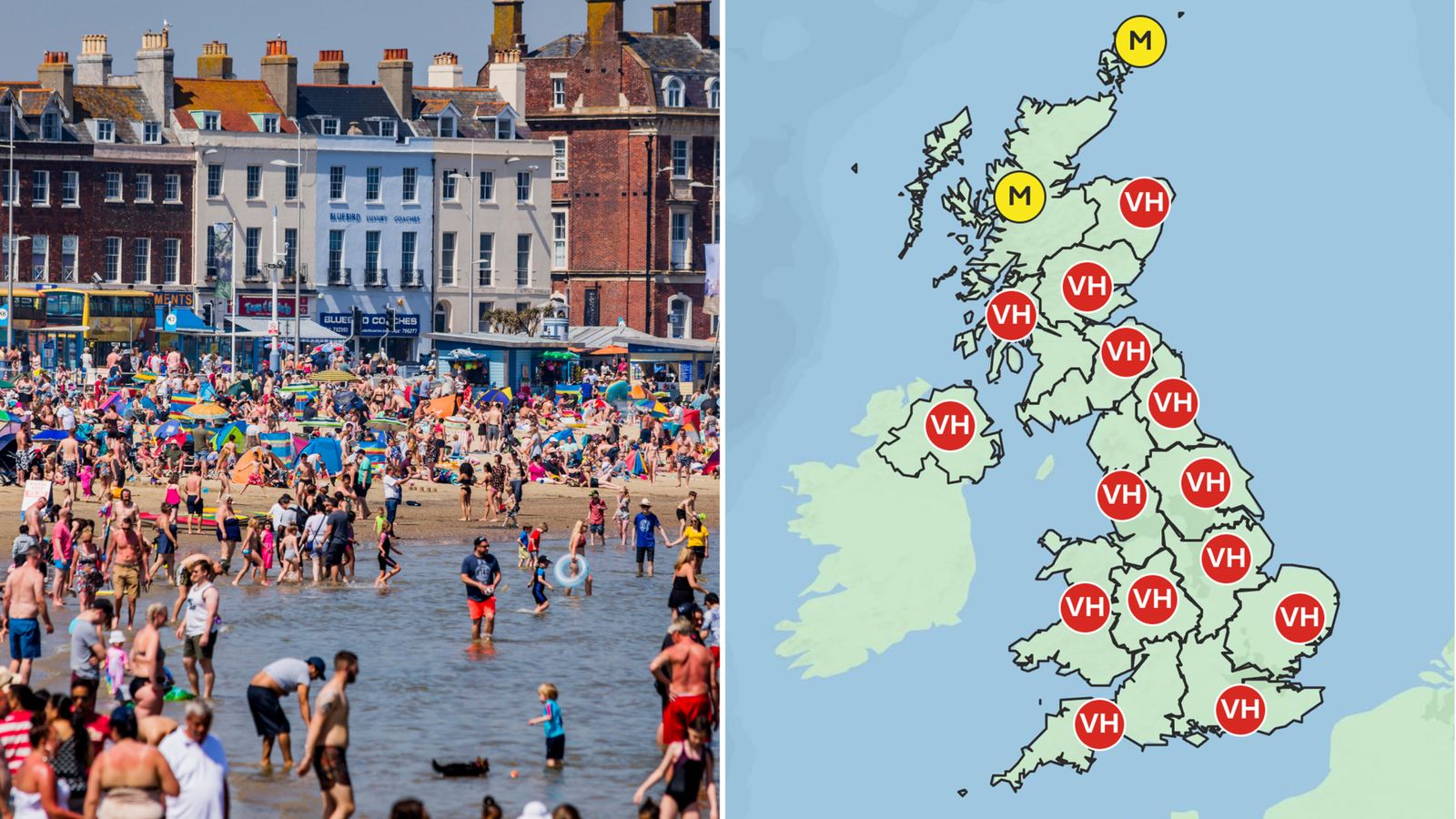 UK weather: Heatwave could hit next week - but there's a big catch for hayfever sufferers thanks to 'pollen bomb'
