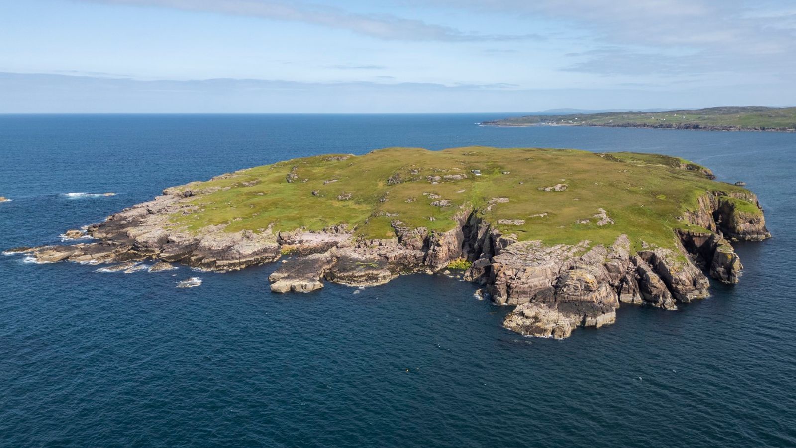 „Най-доброто частно бягство“: Отдалеченият шотландски остров Мулаграх на пазара за £500 000