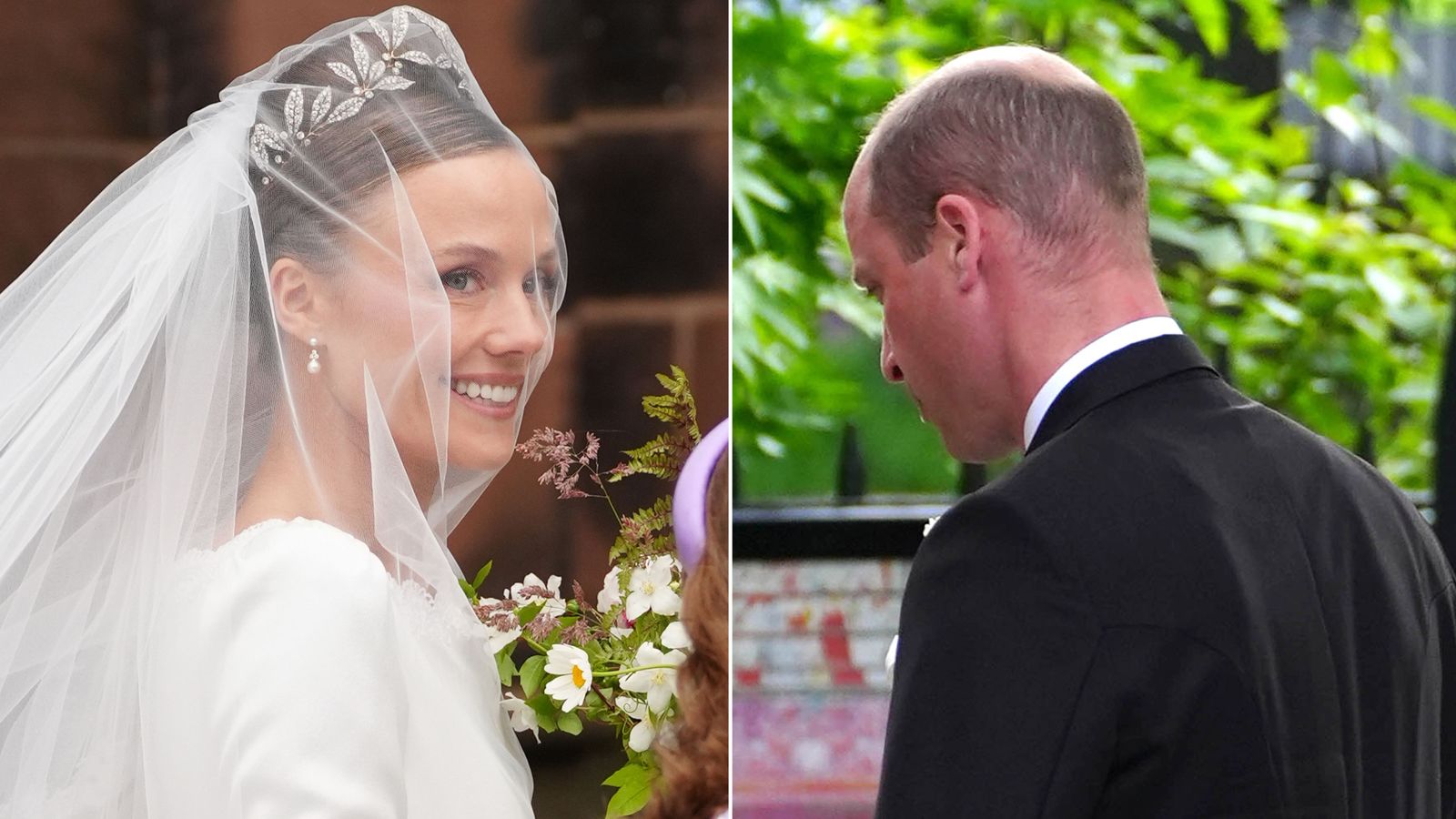 Prince William arrives at close friend Duke of Westminster’s society wedding