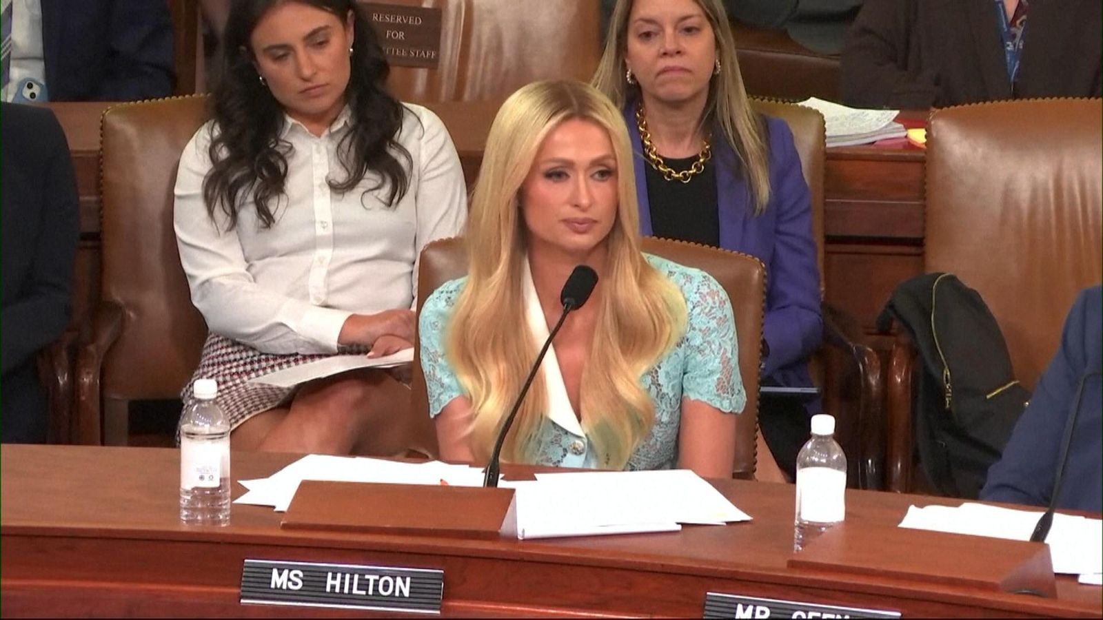 Paris Hilton testifies before Congress about her experience of ...