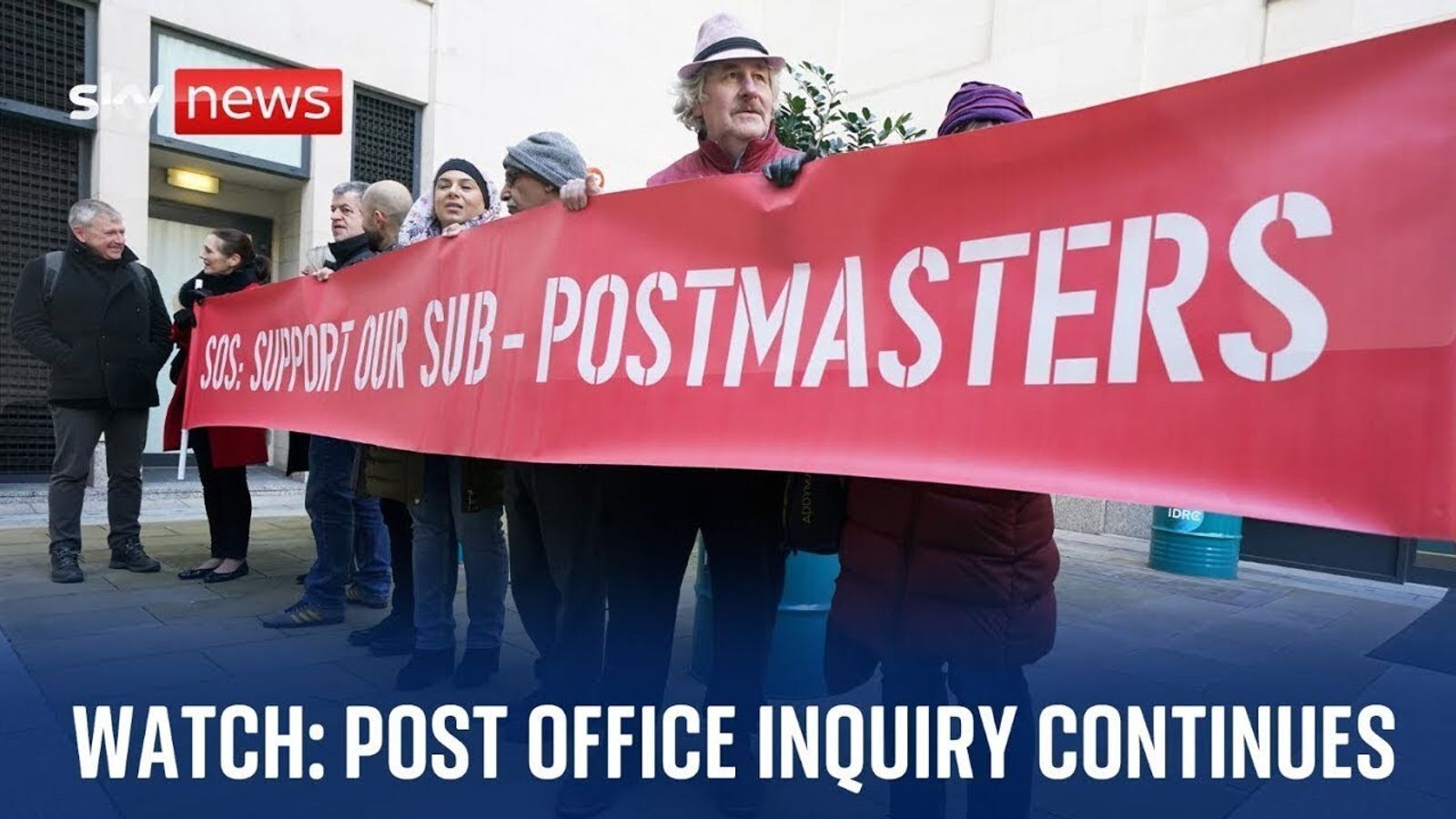 post office inquiry live today sky news