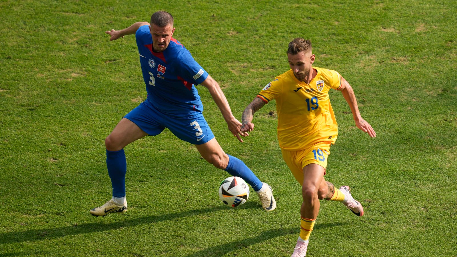 Romania back level against Slovakia | Euro 2024 live