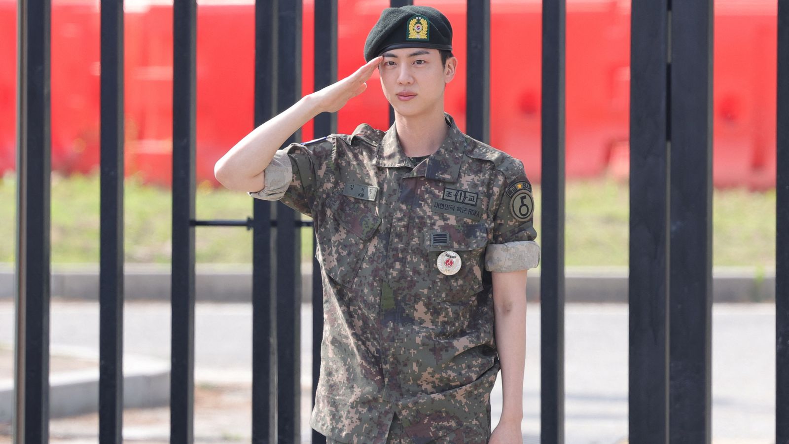 BTS star Jin celebrates discharge from military service by hugging 1,000 fans at festival