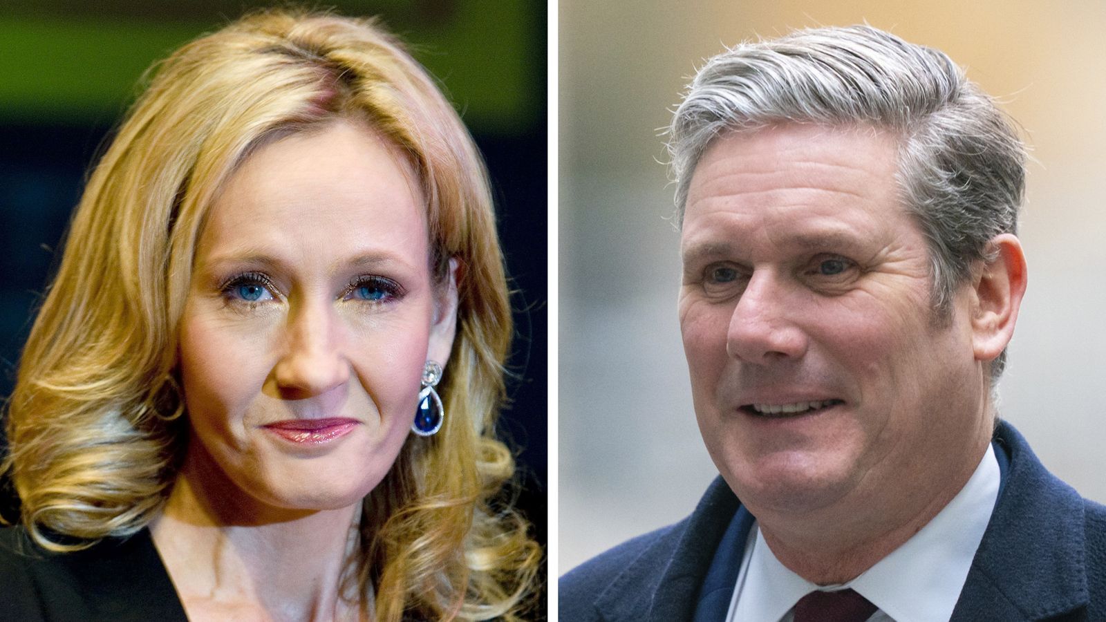 JK Rowling will 'struggle to support' Labour with Starmer's stance on gender