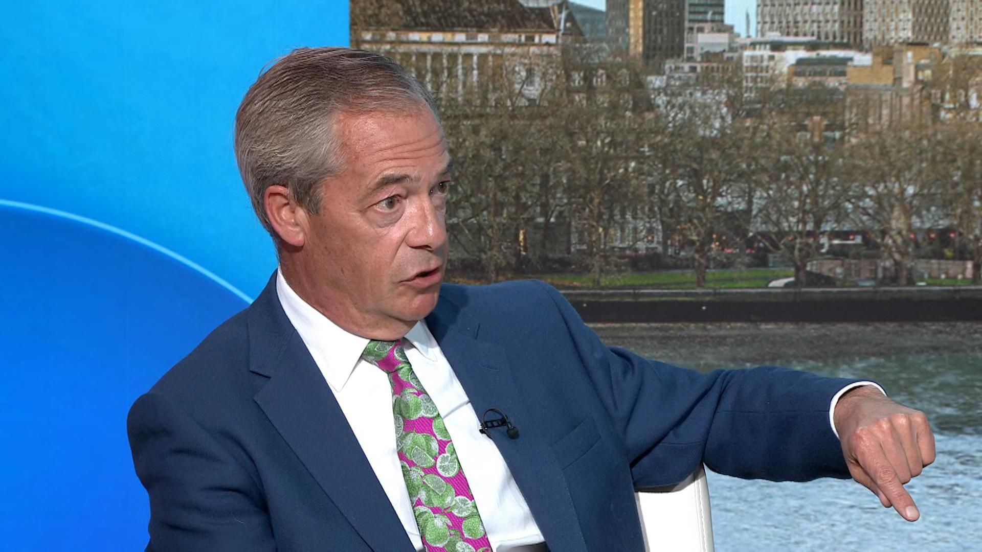 Farage says some BNP supporters 'gravitate' to Reform UK as he defends handling of racism row