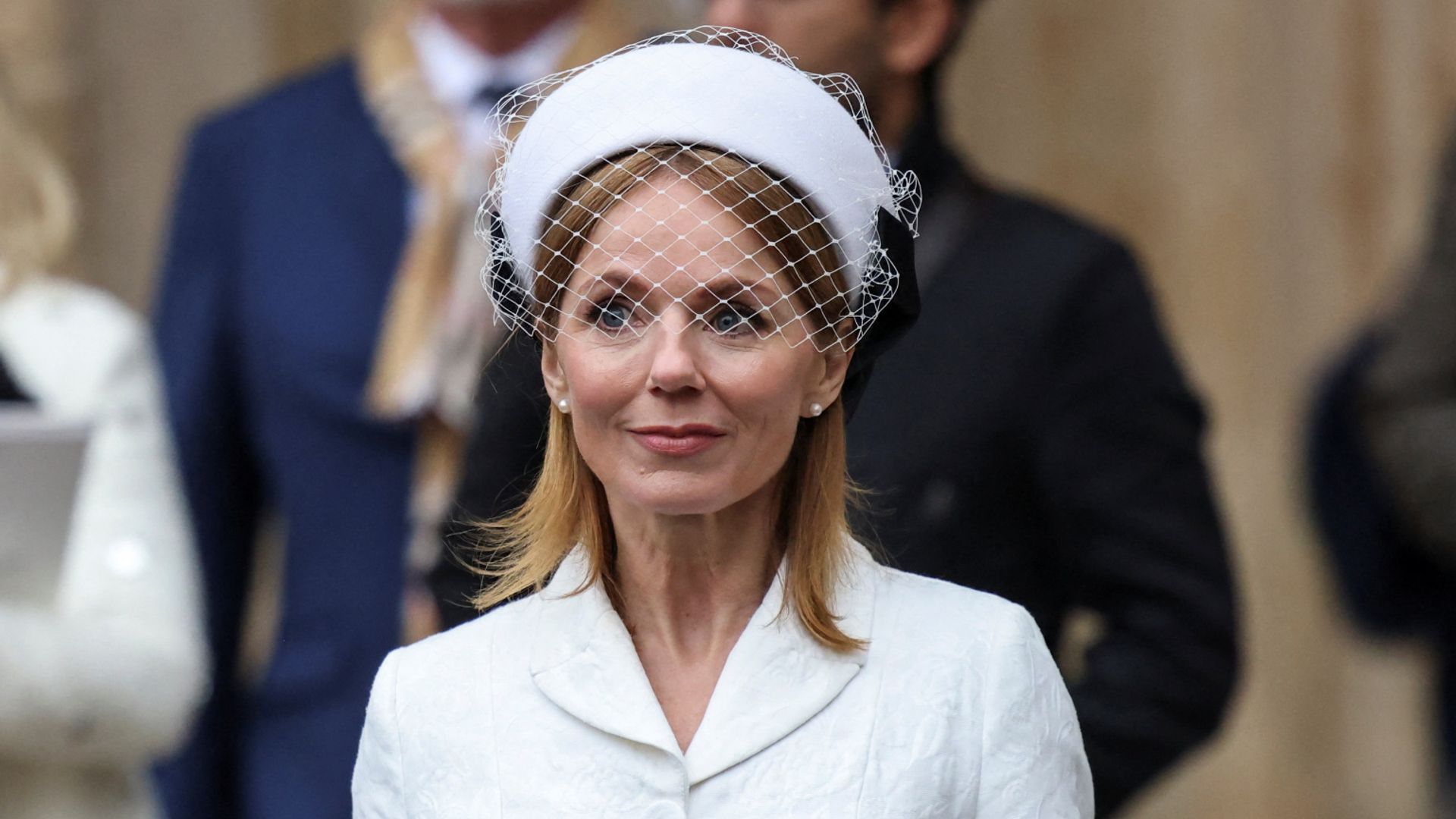 'C'est moi! Geri Halliwell': Ex-Spice Girl drops married name