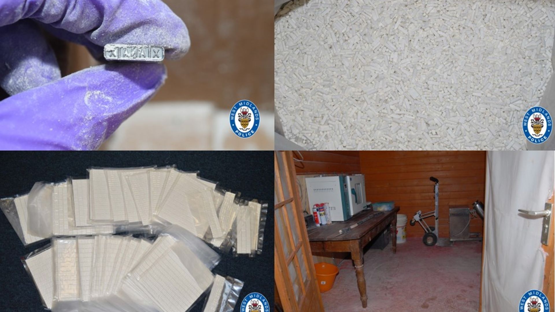 Gang sold &#163;4m of counterfeit drugs made in garages and sheds on dark web