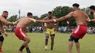 Kabaddi is described as Sikh sumo wrestling