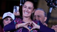 Claudia Sheinbaum. Pic: Reuters